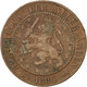 Monnaie, Pays-Bas, William III, 2-1/2 Cent, 1884, TB+, Bronze, KM:108.1 - 1849-1890 : Willem III