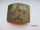 USSR RUSSIA  SOVIET ARMY  BELT BUCKLE , BRASS  , 0 - Uniformes