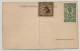 Congo Belge, Carte Postale, Nyonga, Poste Commercial Sur Le Lualaba, 45 C., Neuve - Stamped Stationery