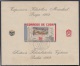 1962-20 CUBA. 1962. Ed.966. HOJITA EXPOSICION PRAGA CANCELADA EN PRIMER DIA. CERTIFICADO EXPERTIZACION. GOMA MANCHADA. - Ungebraucht