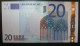 20 EURO E010E1 Germany Serie X40 Draghi Condition Perfect UNC - 20 Euro