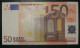 50 EURO G041H5 Germany Serie X83 Draghi Perfect UNC - 50 Euro