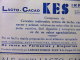 PUBLICIDAD DE 1931 - LACTO CACAO KES - PUBLICITÉ 1931 - CACAO LACTO KES - Werbung