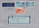 Schweiz Luftpost 1946-07-09 Erlenbach Brief Nach Montreal Canada - Erst- U. Sonderflugbriefe
