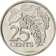 Monnaie, TRINIDAD & TOBAGO, 25 Cents, 2006, SPL, Copper-nickel, KM:32 - Trinité & Tobago