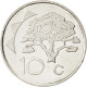 Monnaie, Namibia, 10 Cents, 1993, SPL, Nickel Plated Steel, KM:2 - Namibia