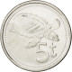 Monnaie, Papua New Guinea, 5 Toea, 2005, SPL, Nickel Plated Steel, KM:3a - Papoea-Nieuw-Guinea