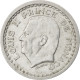 Monnaie, Monaco, Louis II, Franc, 1943, TTB, Aluminium, KM:120, Gadoury:131 - 1922-1949 Louis II