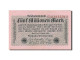 Billet, Allemagne, 5 Millionen Mark, 1923, 1923-08-20, SPL - 5 Millionen Mark