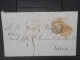 FRANCE-  CAD  D ENTREE DE BOULOGNE SUR MER SUR LETTRE DE PEDRO DIAZ ( Avec Texte) POUR PARIS EN 1848 LOT P3959 - Marques D'entrées