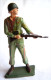 SOLDAT FIGURINE FIG STARLUX 1966 PARA CASQUE Fusil Devant à Droite P8  ARMEE MODERNE - Starlux