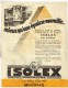 AFFICHETTE PUBLICITAIRE 21 X 27 Cm PRODUITS ISOLATION - ISOLEX DONNACONA - Publicités