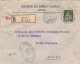 1916 LETTRE RECOMMANDÉ SUISSE. BELLE CENSURE CONTRÔLE 116.  SOCIÉTÉ DE CRÉDIT SUISSE ZURICH  Pour PARIS/ 4419 - Briefe U. Dokumente