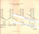 Original Patent - Aug. Hummelsiep In Sprockhövel , 1882 , Schornsteinköpfe Und Hülsen , Schornstein , Schornsteinfeger ! - Sprockhoevel