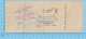 Stouffville Ontario 1950  Check ( $20.00, I.D. Ramer And Son, Tax Stamp FX 64 ) Ontario Ont. 2 SCANS - Schecks  Und Reiseschecks