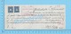 Sherbrooke  Quebec Canada 1948  Billet ( $250.00 à 6%, Banque Canadienne NationaleTax Stamp 2 X FX 64 )  2 SCANS - Cheques & Traveler's Cheques