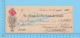 Lachine Quebec Canada  1921  Cheque ( $4.04 , " Martin & Morin "  Stamp Scott # 106 ) 2 SCANS - Cheques & Traveler's Cheques