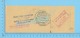 Chatham 1948 Cheque  ( $6.83 , William Pitt Hotel, Stamp Scott #252 ) Ontario Ont. 2 SCANS - Chèques & Chèques De Voyage