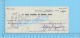 Weedon 1962 Cheque ( $56.15 ,Clement Laprise ,  Compagnie De Téléphone De Weedon )Quebec Qc. 2 SCANS - Assegni & Assegni Di Viaggio