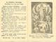 DIS396 - SANTINO HOLY CARD - PIEGHEVOLE COMUNIONE PASQUALE 1948 - TENNO TRENTO - Devotion Images