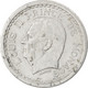 Monnaie, Monaco, Louis II, 2 Francs, 1943, TTB, Aluminium, KM:121, Gadoury:133 - 1922-1949 Louis II.