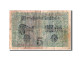 Billet, Allemagne, 5 Mark, 1917, 1917-08-01, TB - 5 Mark