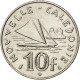 Monnaie, Nouvelle-Calédonie, 10 Francs, 1995, SPL, Nickel, KM:11 - Nieuw-Caledonië