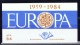 GR Griechenland 1984 Mi 1555-56 Mnh MH EUROPA - Carnets