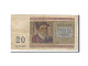 Billet, Belgique, 20 Francs, 1956, TB+ - Other & Unclassified