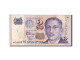 Billet, Singapour, 2 Dollars, TTB - Singapur