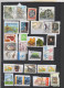 BELGIQUE Petit Lot  De 40  Timbres Sur Fragment 2 Entiers Postaux Et 1 Bloc Feuillet - Collections