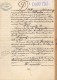 VP1585 - Acte Entre CARPENTIER De SEVRES & AUMIGNON Vente De Terres à LA  NEUVILLE - AU - PONT - Manuscripts