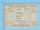 1943 Talon De Paie  Montreal Quebec Canada  ( $96.60 , Statement Of Earning Canadian Pacific Railway Co.  ) 2 SCANS - Canada