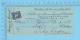 Sherbrooke,  Quebec Canada Cheque, 1947 ( $100.00, P.A. Alain Ltée., B.C.D.C.  Tax Stamp FX-64)2 SCANS - Chèques & Chèques De Voyage