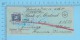 Sherbrooke Quebec Canada , Cheque, 1946 ( $15.00, L. R. Roy, Banque De Montréal  Tax Stamp FX-64)  2 SCANS - Chèques & Chèques De Voyage