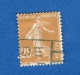 1927 / 1931  N° 235   TYPE  SEMEUSE FOND PLEIN   OBLITÉRÉ DOS CHARNIÈRE - Usati