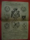 MANUFACTURE DE CHATILLON SOUS BAGNEUX- FABRIQUE DE DRAPEAUX DE TOUTES NATIONS -TARIF ANNEE 1894 - Materiaal En Toebehoren