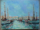 Delcampe - J. Fabre - Port De Méditerranée- HST Signée - Oils