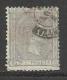 ESPAGNE , SPAIN , 5 C , Alphonse XII , 1875 , N° Y&T 154 - Used Stamps