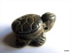 1 Perle Tortue Sculptée En Pyrite Pierre Semi-précieuse Environ 19x16x9mm  Adorable Torture En Véritable Pyrite - Perle