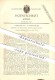 Original Patent - J. Baeuerle Sohn In Furtwangen , 1884 , Kuckucks- Und Trompeteruhr , Uhrmacher , Kuckucksuhr !!! - Antike Uhren