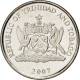 Monnaie, TRINIDAD & TOBAGO, 25 Cents, 2007, SPL, Copper-nickel, KM:32 - Trinidad & Tobago