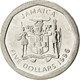 Monnaie, Jamaica, Elizabeth II, 5 Dollars, 1996, SPL, Nickel Plated Steel - Jamaica