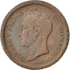 Monnaie, Monaco, Honore V, Decime, 1838, Monaco, TB+, Cuivre, KM:97.1 - 1819-1922 Honoré V, Charles III, Albert I