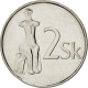 Monnaie, Slovaquie, 2 Koruna, 2003, FDC, Nickel Plated Steel, KM:13 - Slovakia