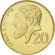 Monnaie, Chypre, 20 Cents, 2004, FDC, Nickel-brass, KM:62.2 - Cyprus