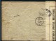 ESPAGNE- Perforé ( C L) Sur Enveloppe Du Credit Lyonnais De Barcelone Pour Vierzon En 1916 + Controle Militair LOT P4174 - Briefe U. Dokumente