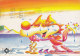 Olympic Games Sarajevo 1984 Mascote Vucko Nordic Skiing Postcard - Olympic Games