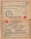 17915- WAR PRISONERS CORRESPONDENCE, CENSORED, FROM TRANSYLVANIA TO PENZA-RUSSIA, RED CROSS, 2X STITCHED, 1918, HUNGARY - Cartas & Documentos