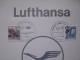 STAMPS JUGOSLAVIJA JUGOSLAVIA  AEREOFILATELIA  LUFTHANSA  MUCH RARE!! - Luftpost